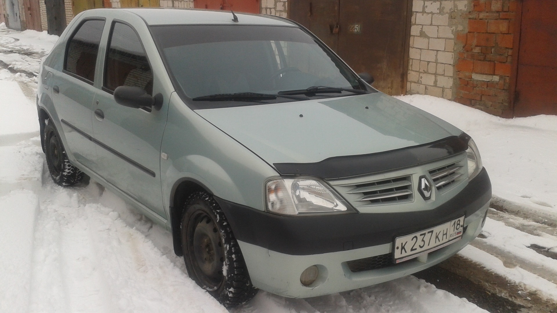 Рено sr фото Renault Logan (1G) 1.6 бензиновый 2007 (SR) на DRIVE2