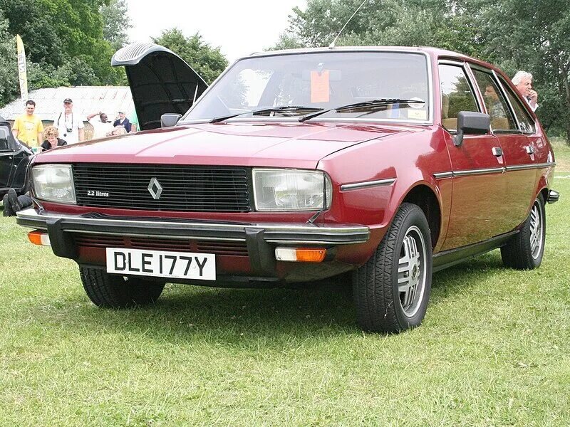 Рено старая модель фото Файл:1983 Renault 20 TX automatique, front view.jpg - Википедия