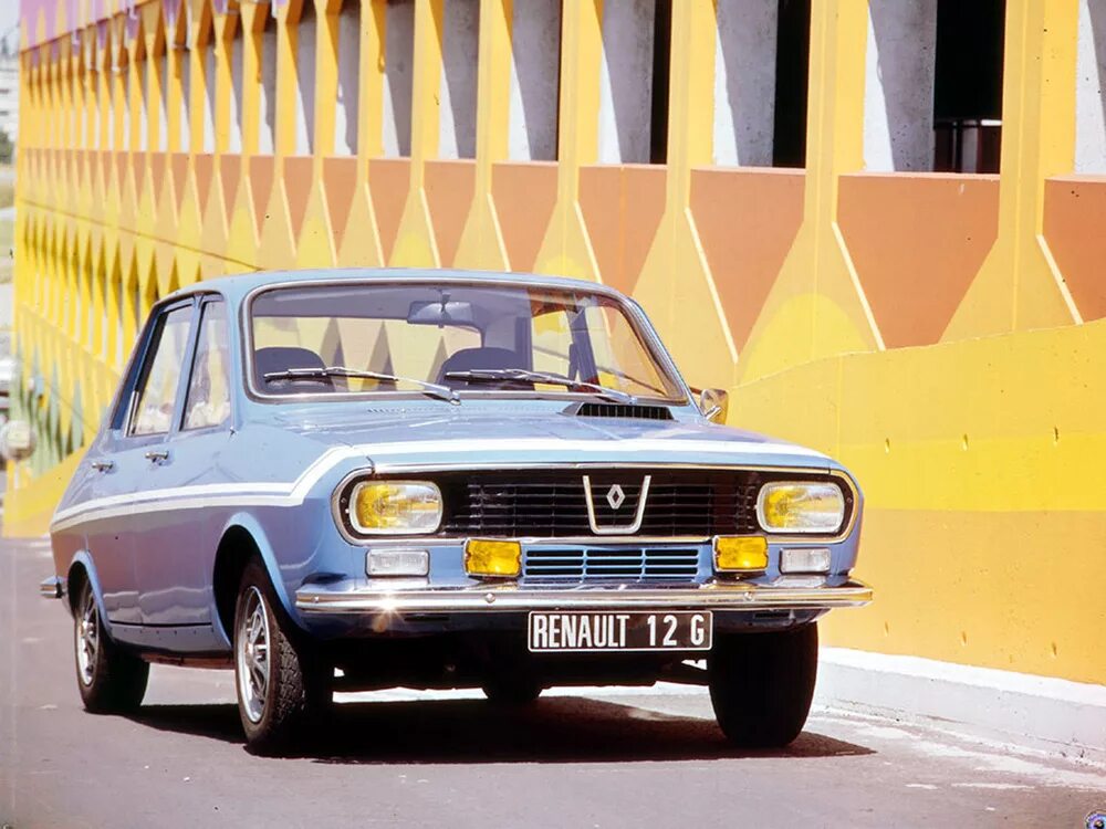 Рено старая модель фото Renault 12 1 поколение Gordini седан 4-дв.