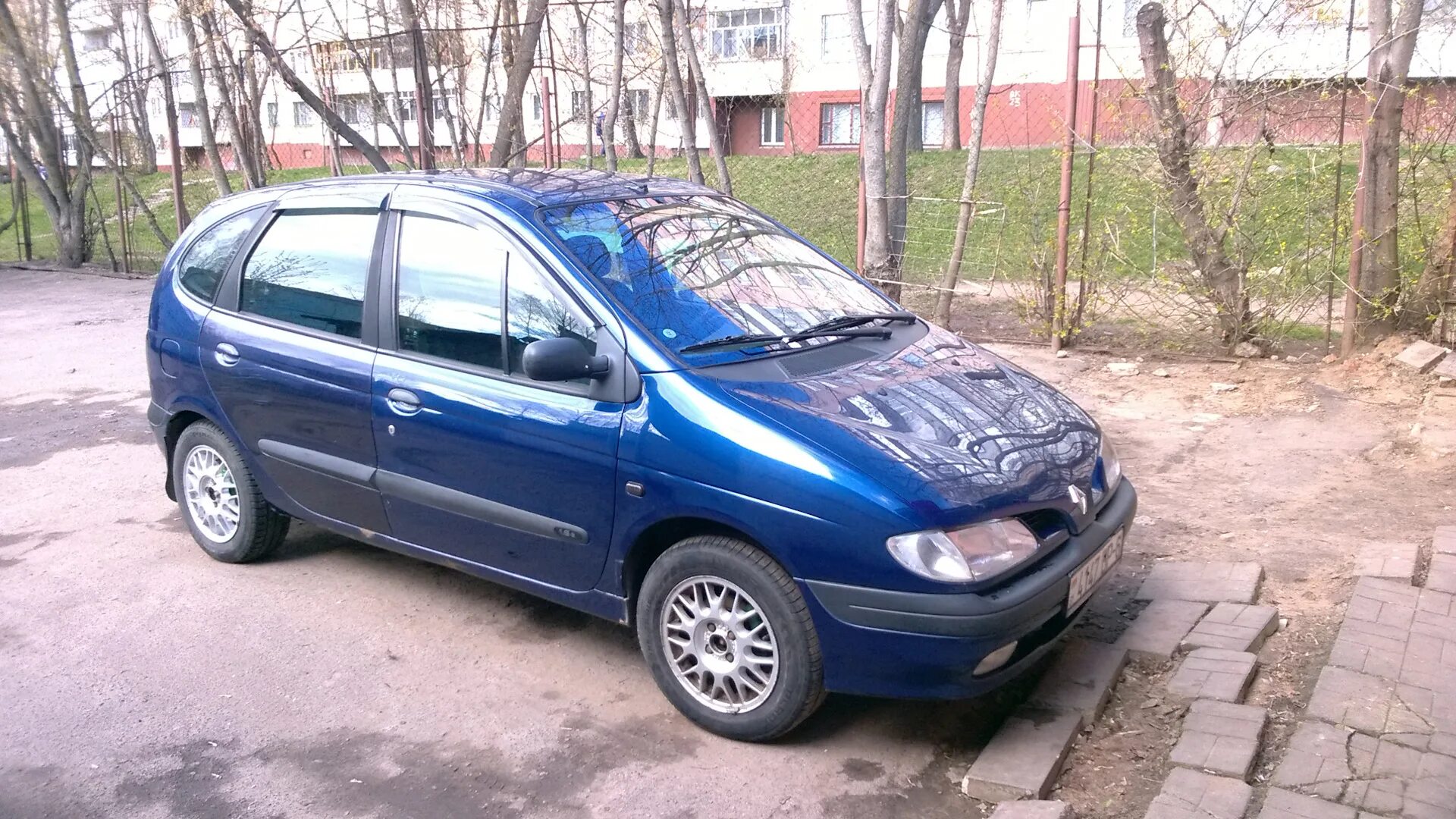 Рено сценик 1.6 бензин фото Renault Megane Scenic 1.6 бензиновый 1998 к7м 702 на DRIVE2