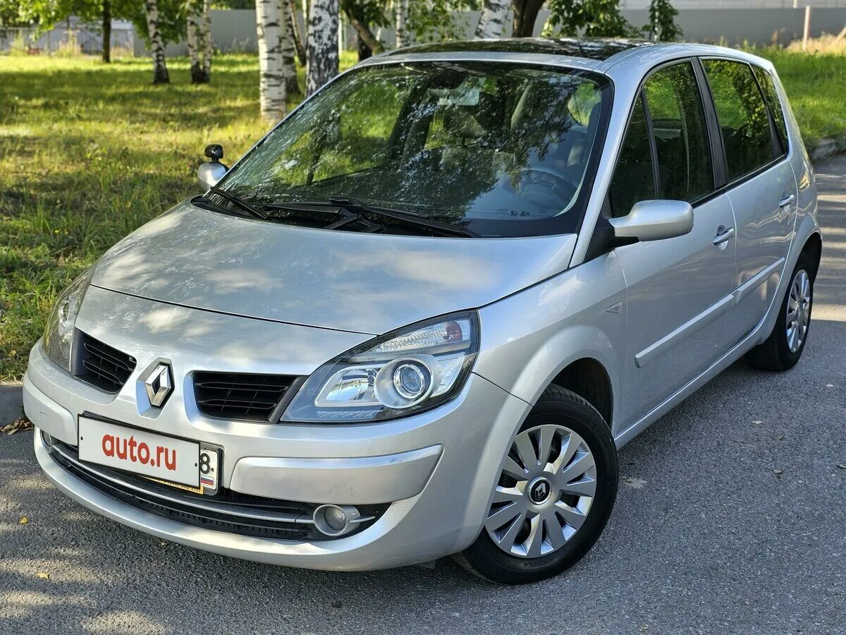 Рено сценик 1.6 бензин фото Купить б/у Renault Scenic II Рестайлинг 1.6 MT (115 л.с.) бензин механика в Санк