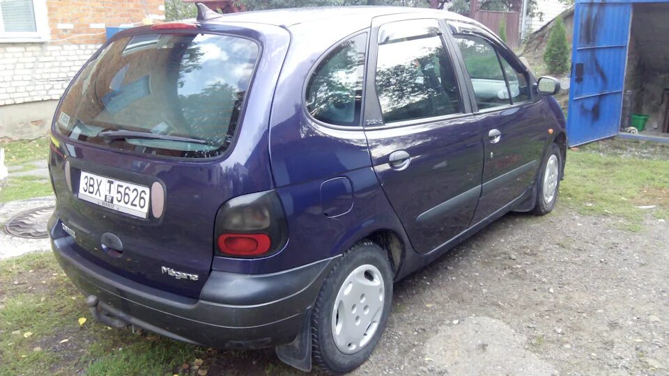 Рено сценик 1998 года фото маленький ремонтик - Renault Megane Scenic, 1,9 л, 1998 года кузовной ремонт DRI