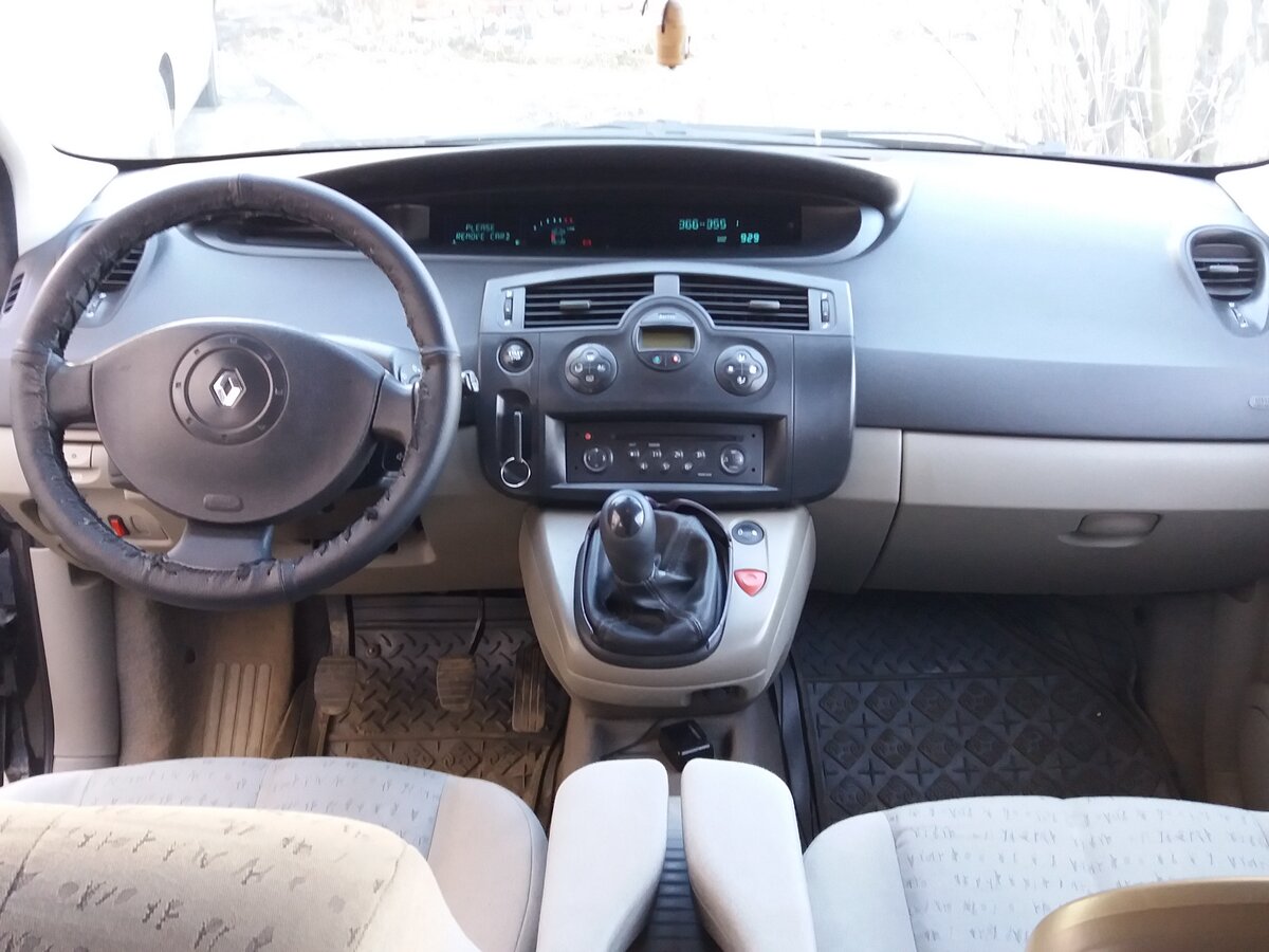 Рено сценик 2 дизель фото Купить б/у Renault Scenic II 1.5d MT (80 л.с.) дизель механика во Владимире: чёр