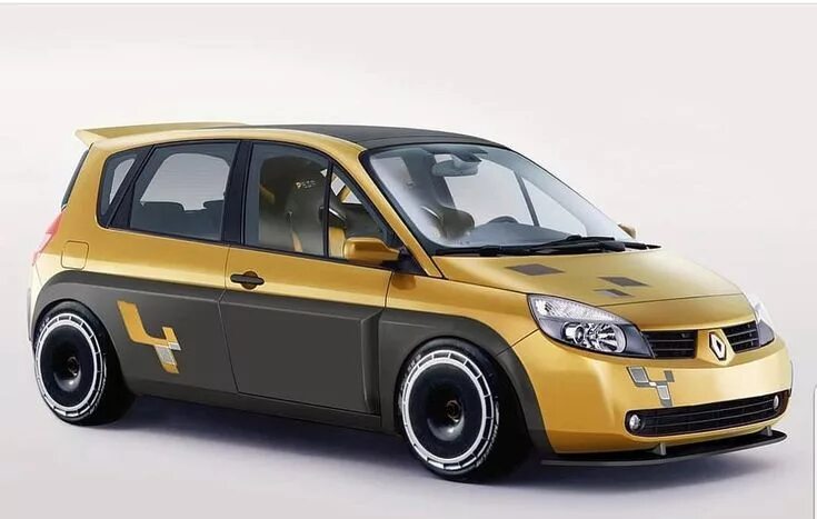 Рено сценик 2 тюнинг фото Renault Scénic Team on Instagram: "F1 Scenic #renault #renaultscenic #scenic #gr