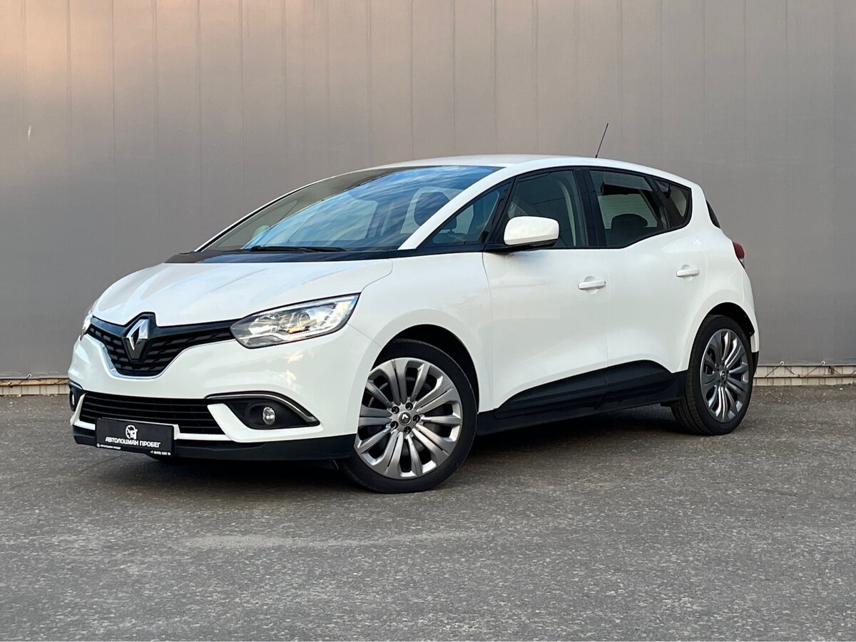 Рено сценик 2018 фото Купить б/у Renault Scenic IV 1.8d MT (120 л.с.) дизель механика в Пензе: белый Р