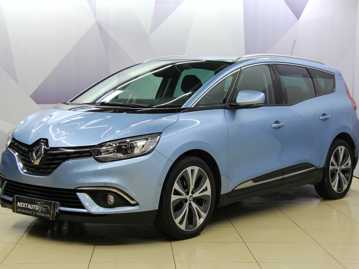 Рено сценик 2018 фото Купить б/у Renault Scenic IV Grand 1.5d MT (110 л.с.) дизель механика в Чебоксар