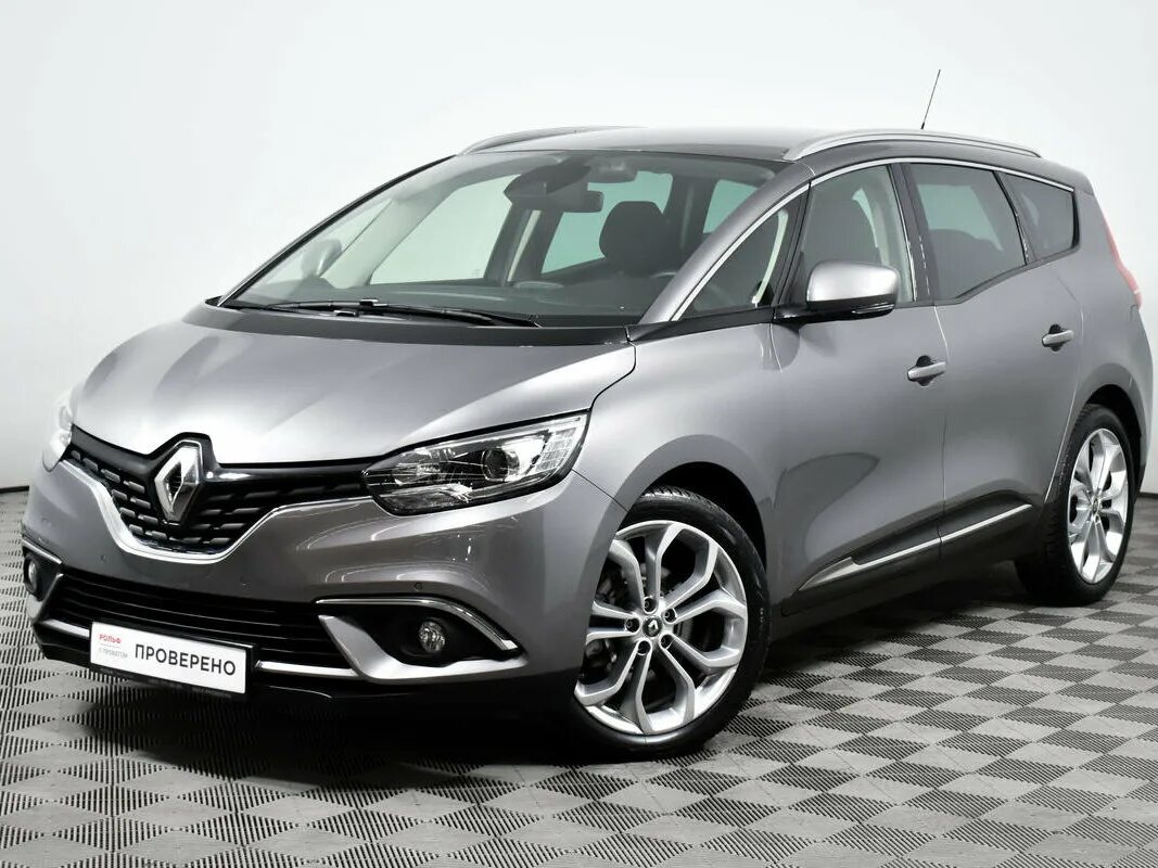 Рено сценик 2018 фото Купить б/у Renault Scenic IV Grand 1.5d AMT (110 л.с.) дизель робот в Москве: се