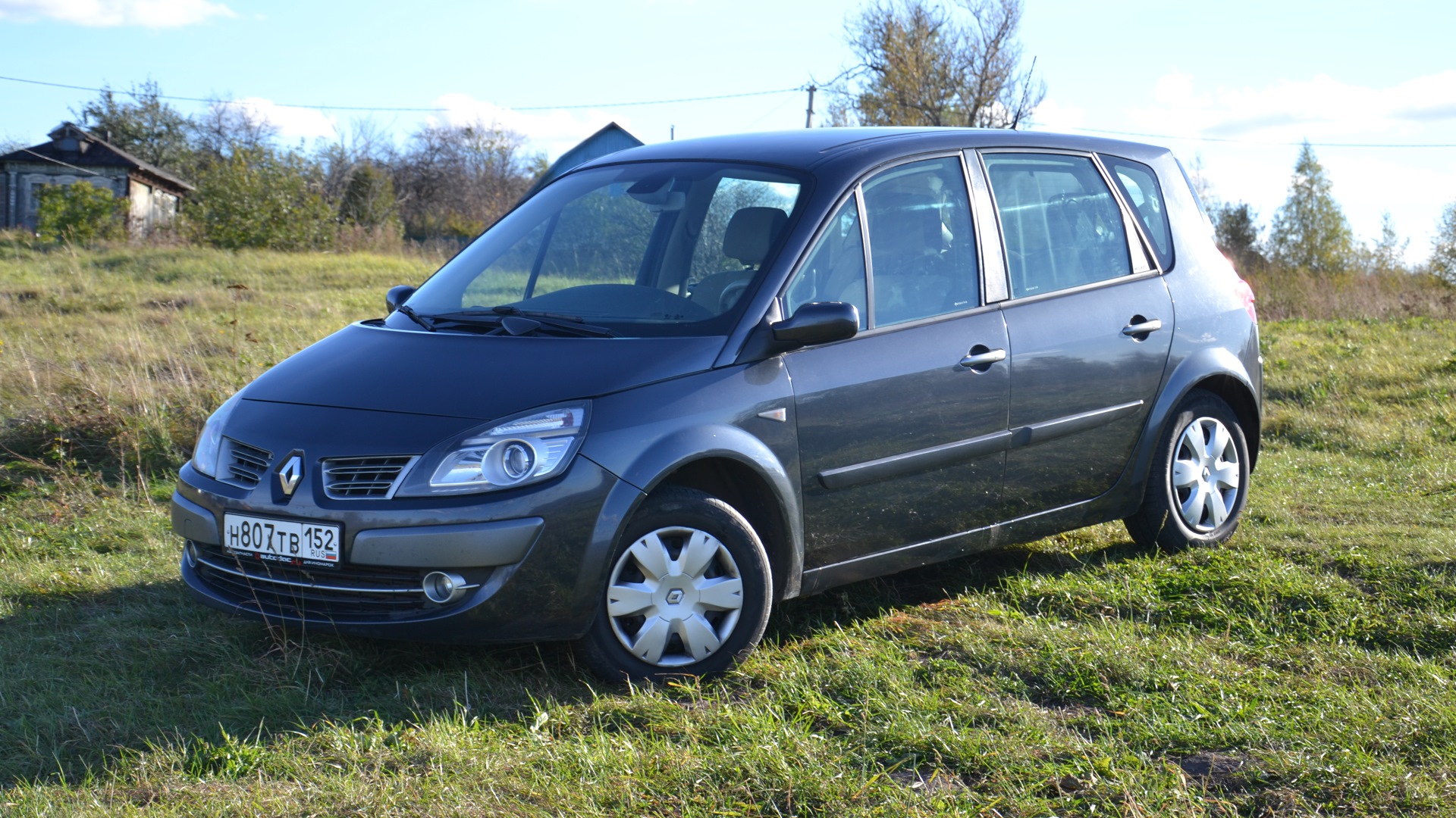 Рено сценик дизель фото Renault Scenic II 1.5 дизельный 2009 Бодрый Коротыш на DRIVE2