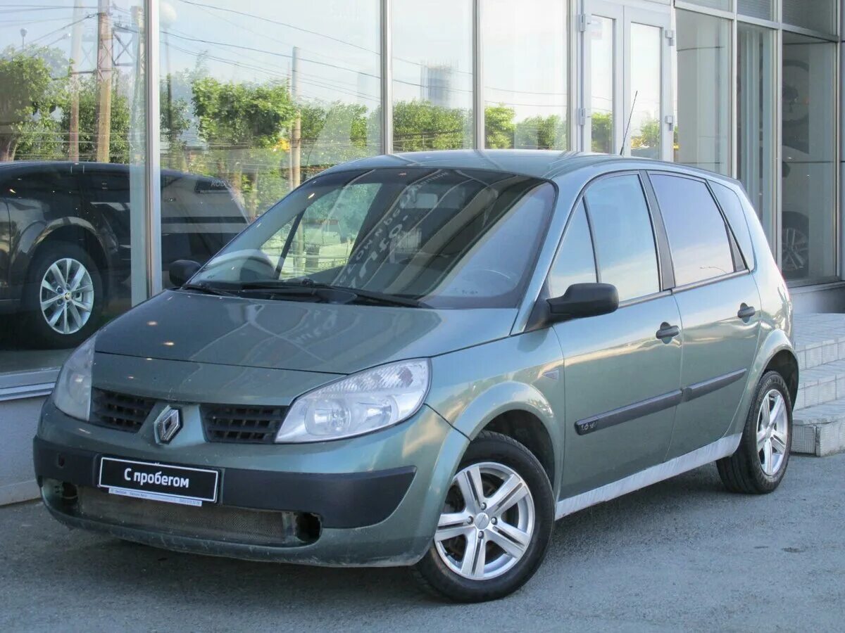 Рено сценик фото 2008 Купить б/у Renault Scenic II 1.6 MT (115 л.с.) бензин механика в Екатеринбурге: 