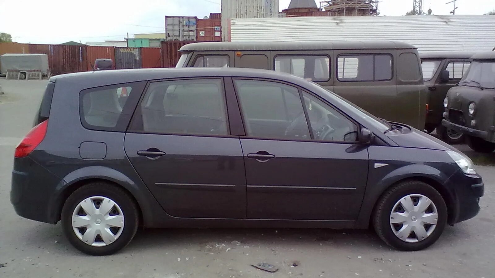 Рено сценик фото 2008 Renault Scenic II 1.5 дизельный 2008 Серый Сеня на DRIVE2