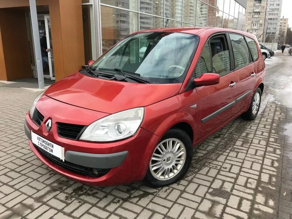 Рено сценик фото цена Купить б/у Renault Scenic II Рестайлинг Grand 1.9d MT (130 л.с.) дизель механика