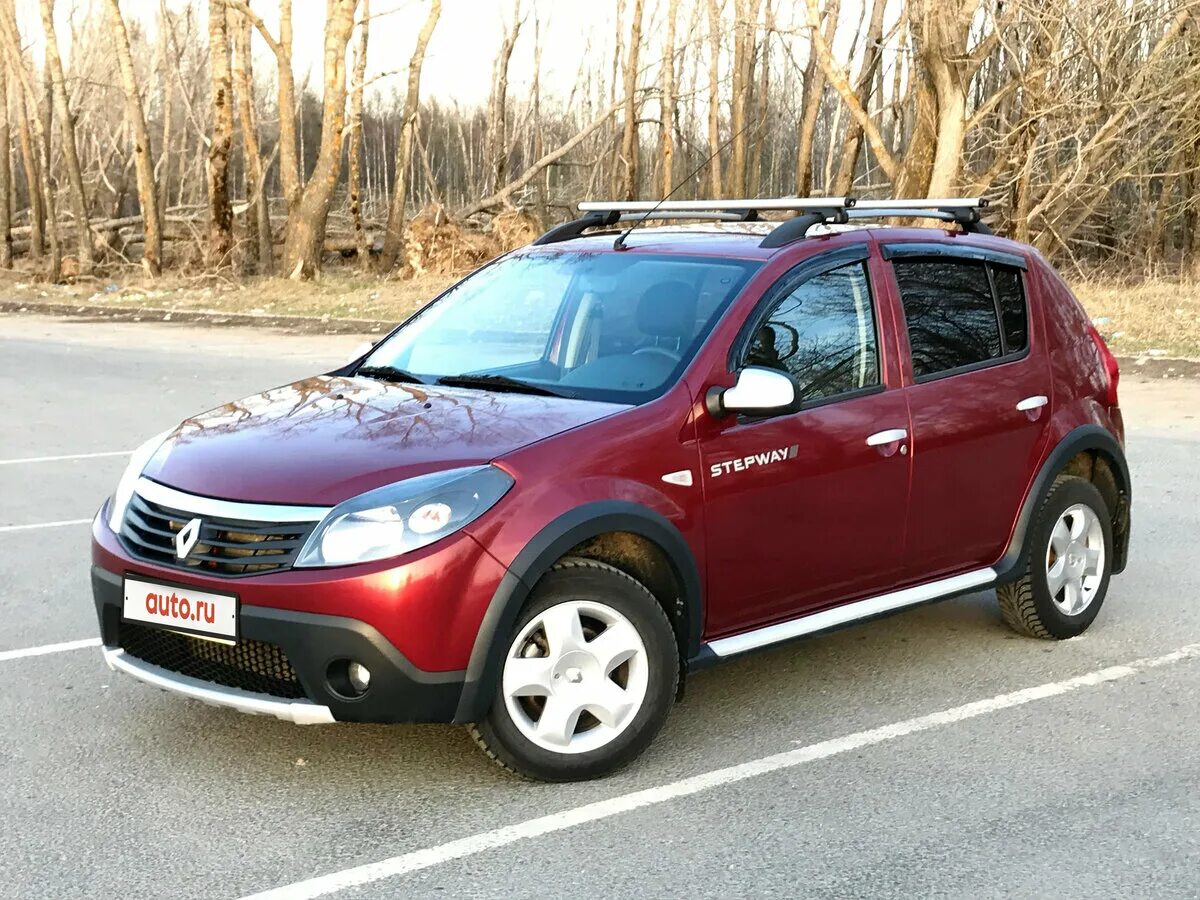 Рено степвей 2012 фото Купить б/у Renault Sandero I Stepway 1.6 MT (84 л.с.) бензин механика в Северодв