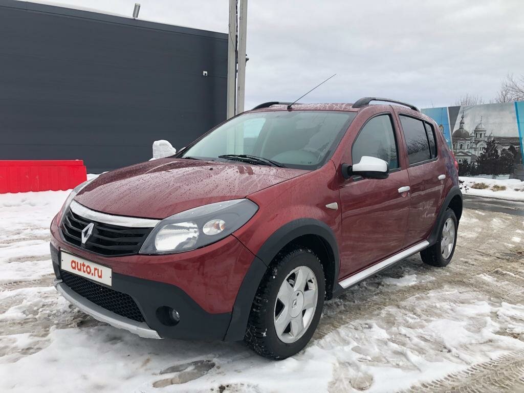 Рено степвей 2012 фото Купить б/у Renault Sandero I Stepway 1.6 MT (84 л.с.) бензин механика в Кашире: 