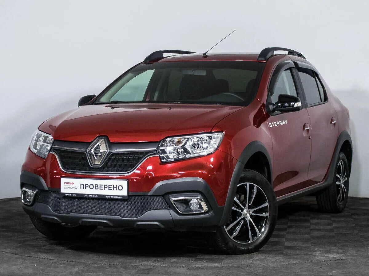 Рено степвей 2018 фото Купить б/у Renault Logan II Рестайлинг Stepway 1.6 CVT (113 л.с.) бензин вариато