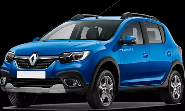 Рено степвей 2018 фото RENAULT Sandero Stepway купить в кредит 1.6 МКП5 (113 л.с.) Drive № 1362 Рено са