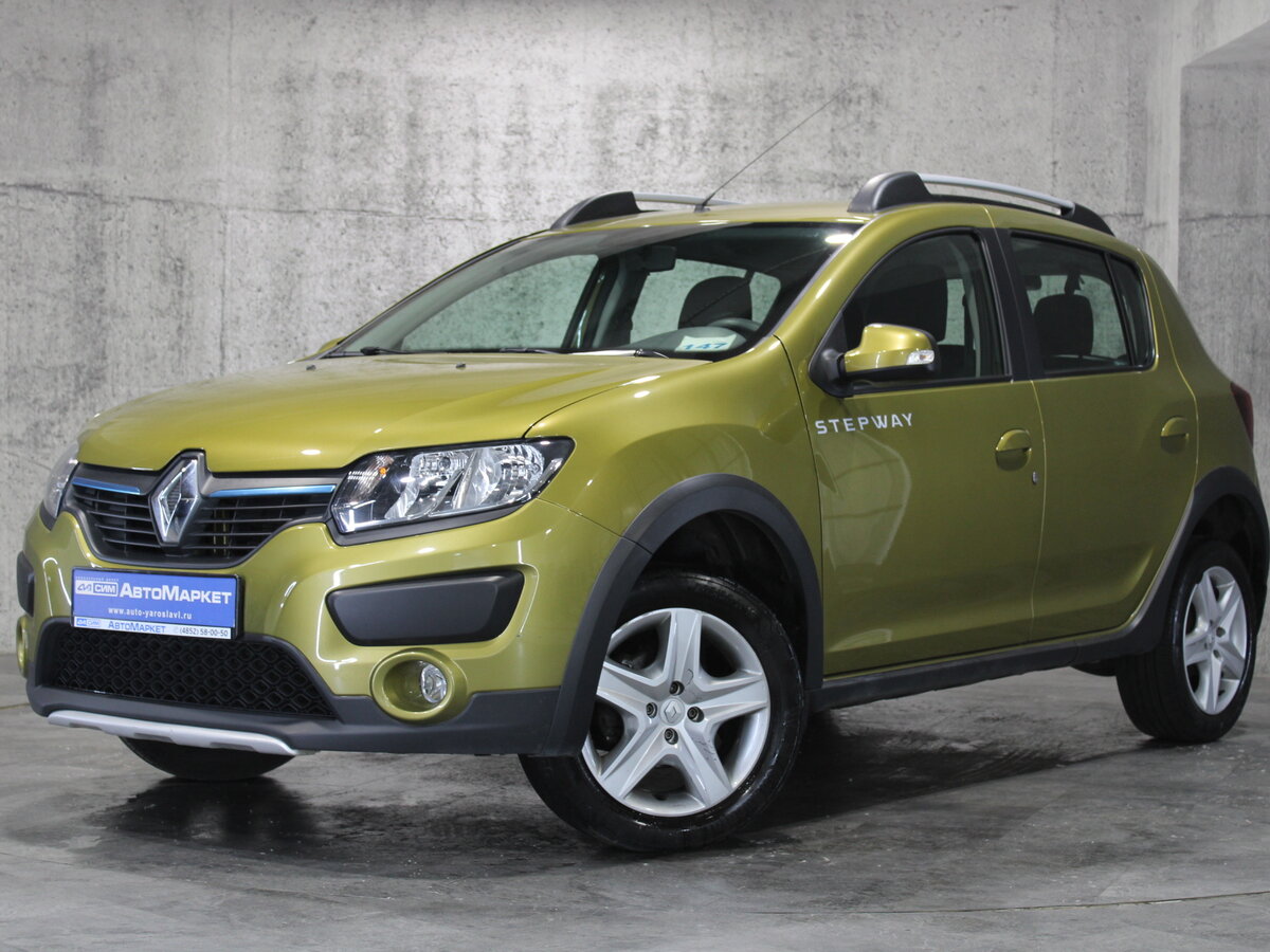 Рено степвей 2018 фото Купить б/у Renault Sandero II Stepway 1.6 MT (82 л.с.) бензин механика в Ярослав