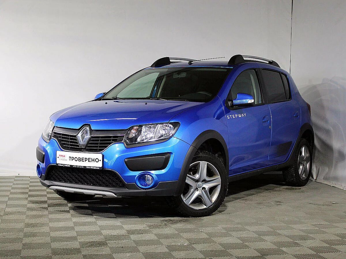 Рено степвей 2018 фото Купить б/у Renault Sandero II Stepway 1.6 AT (102 л.с.) бензин автомат в Санкт-П