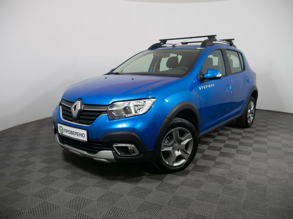 Рено степвей 2018 фото Купить б/у Renault Sandero II Рестайлинг Stepway 1.6 MT (82 л.с.) бензин механик