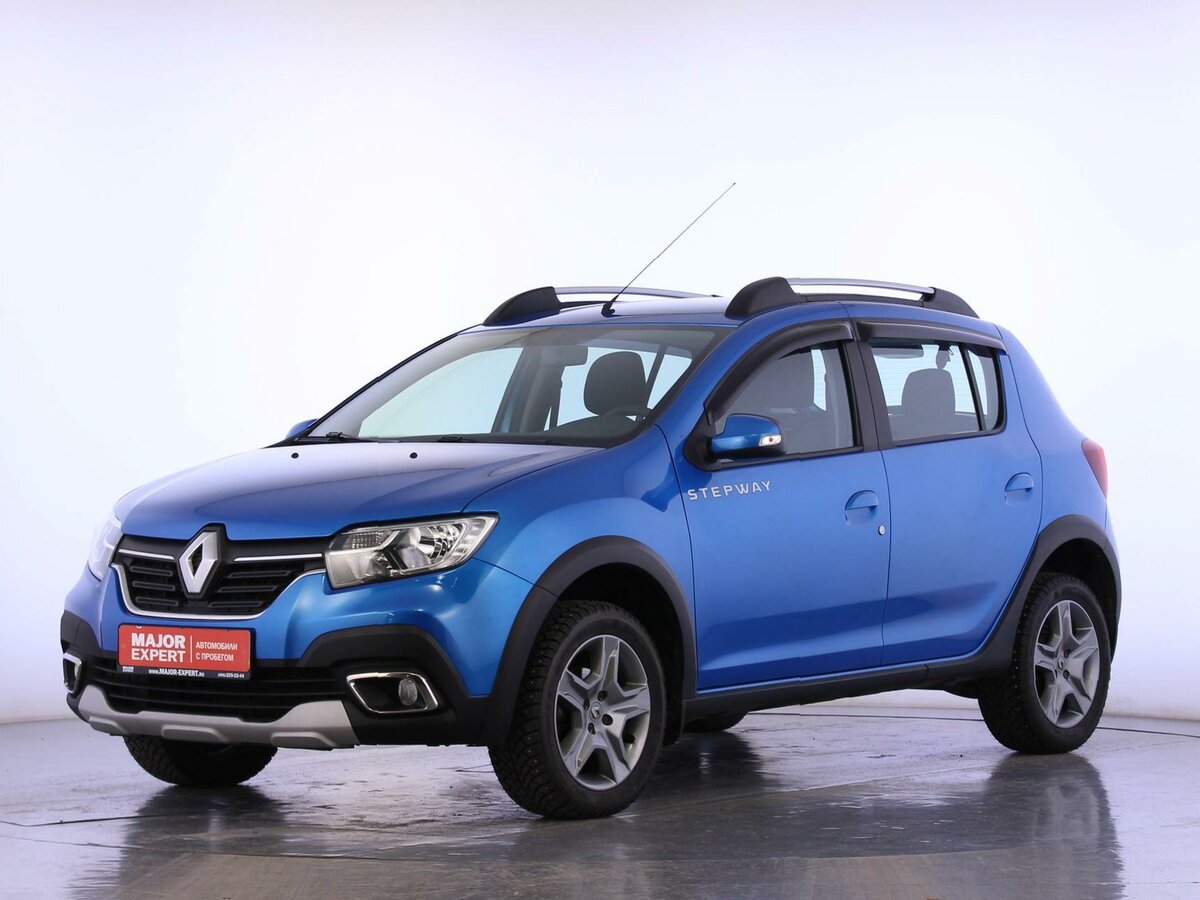 Рено степвей 2019 фото Купить б/у Renault Sandero II Рестайлинг Stepway 1.6 MT (113 л.с.) бензин механи