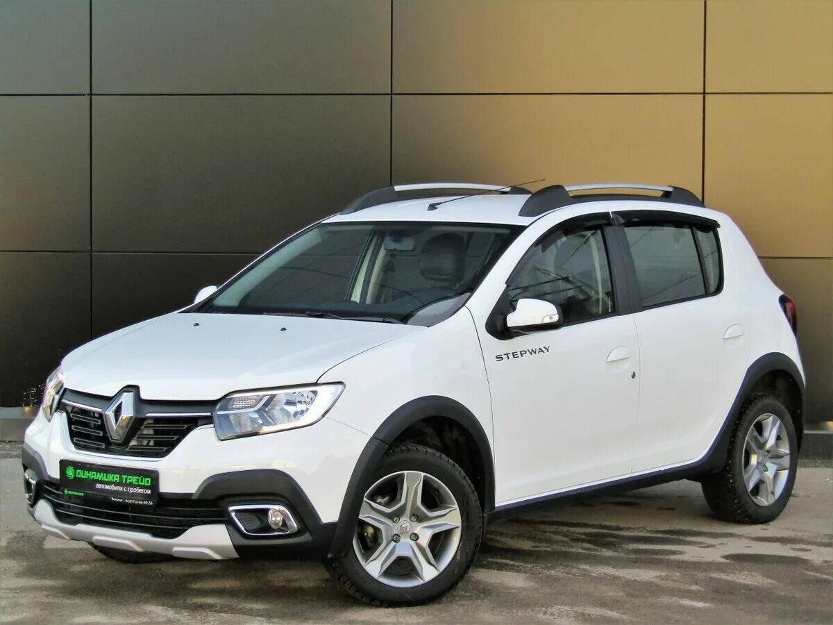 Рено степвей 2021 фото Купить б/у Renault Sandero II Рестайлинг Stepway 1.6 MT (82 л.с.) бензин механик