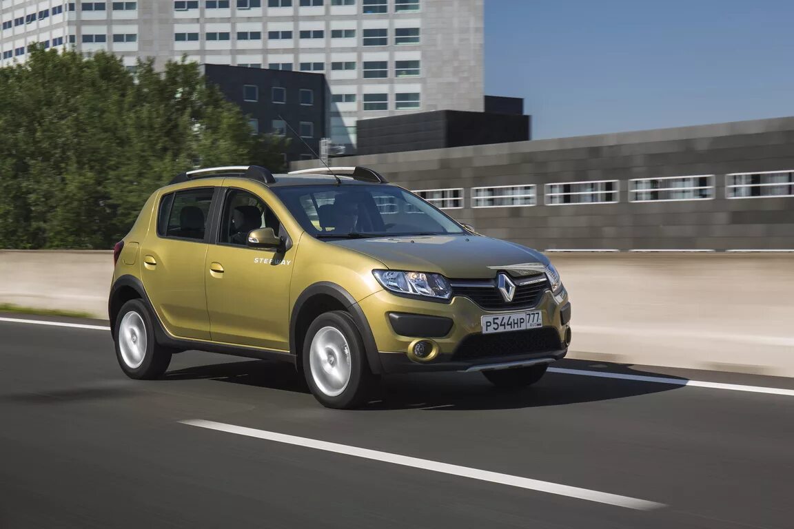 Рено степвей фото Renault Sandero Stepway: Роботизация процесса