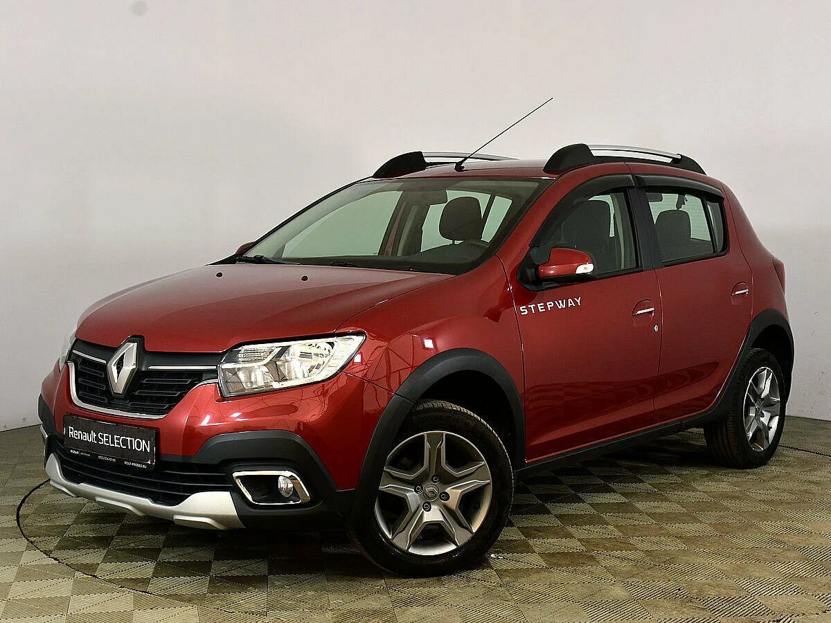 Рено степвей фото комплектации Купить б/у Renault Sandero II Рестайлинг 1.6 AT (102 л.с.) бензин автомат в Санк