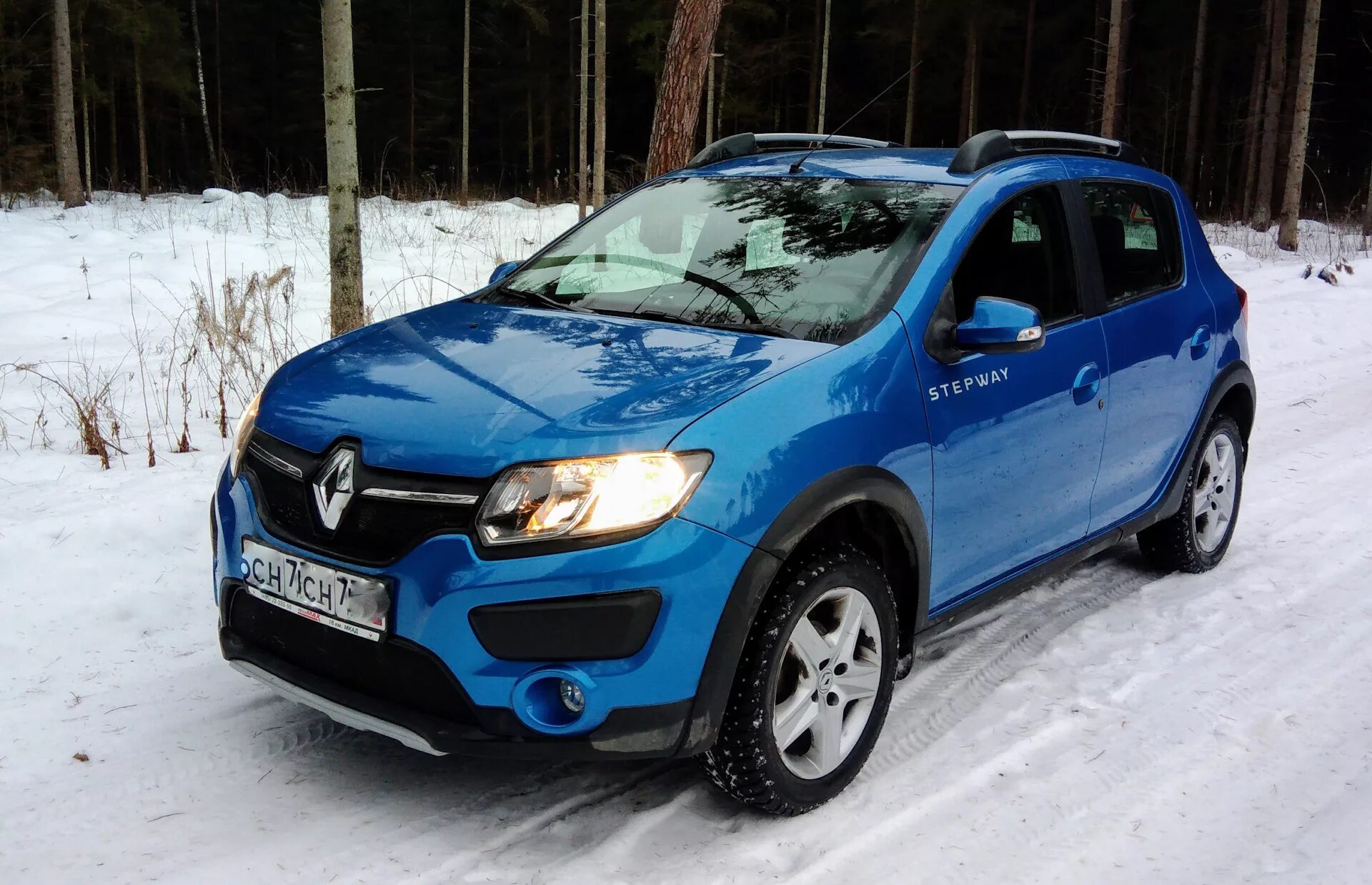 Рено степвей седан фото Артель "Напрасный труд" :) - Renault Sandero Stepway (2G), 1,6 л, 2016 года мойк