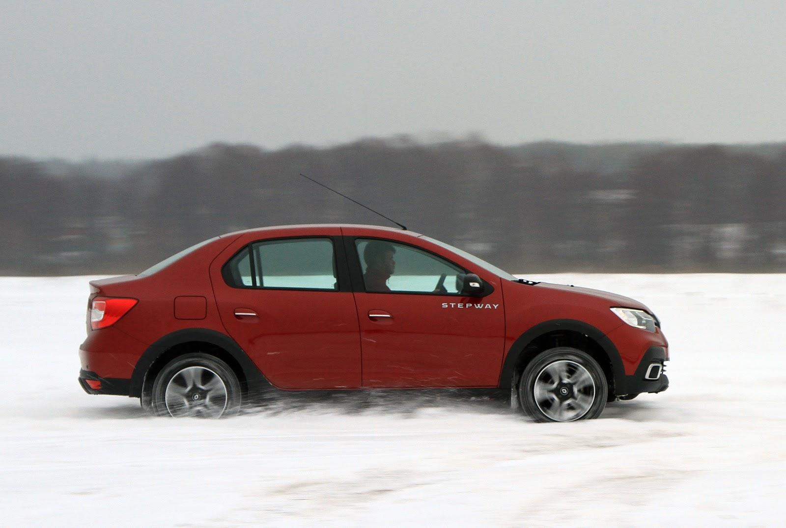 Рено степвей седан фото Тест-драйв: Renault Logan Stepway с вариатором. Приподнятое настроение