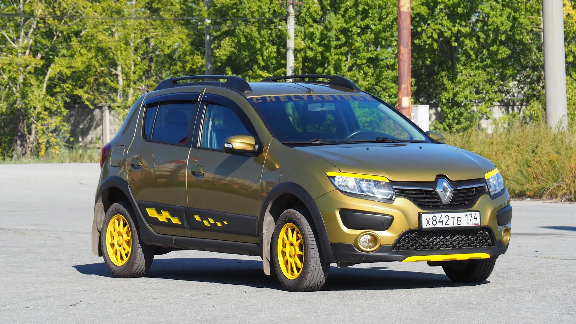 Рено степвей тюнинг Кто - с добром, а кто - с теплом )). АВТОТЕПЛО идёт в мир. - Renault Sandero Ste