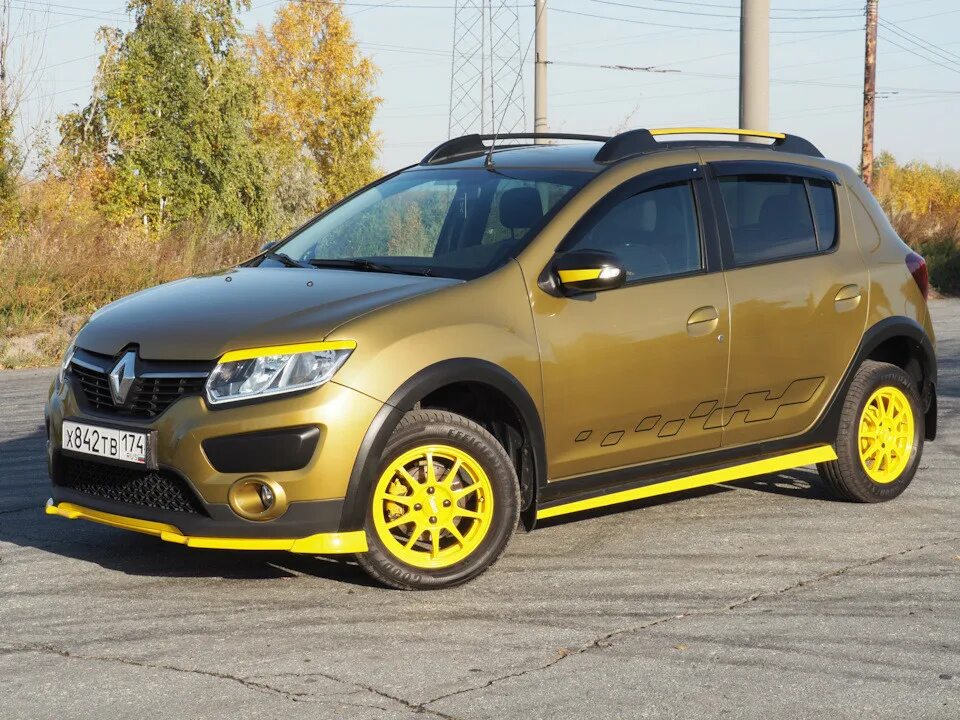 Рено степвей тюнинг фото В последний тёплый день осени.. История от ne-PROmax о Renault Sandero Stepway *