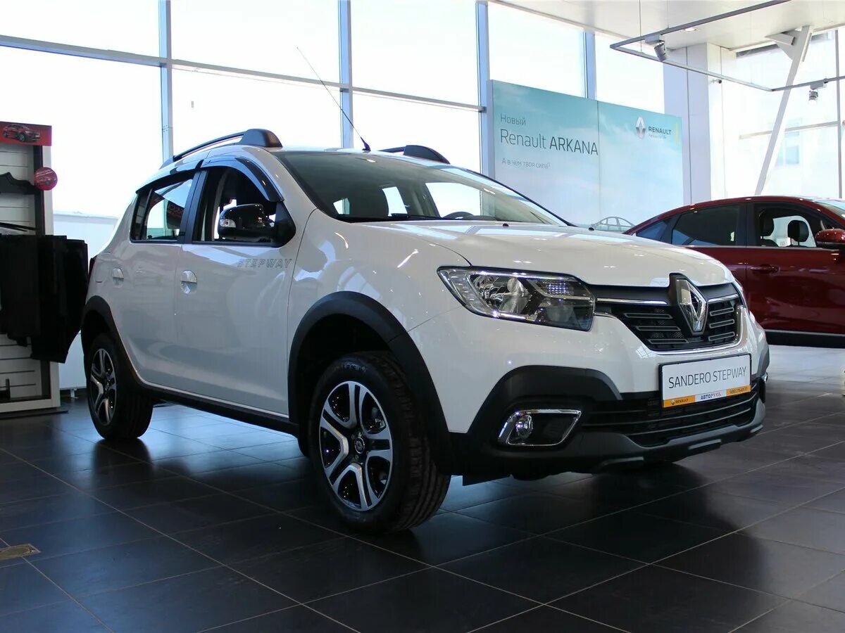 Рено степвей в новом кузове фото Купить новый Renault Logan II Рестайлинг Stepway 1.6 MT (82 л.с.) бензин механик