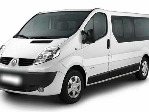 Рено трафик пассажирский фото Купить б/у Renault Trafic II Рестайлинг 2.0d MT (115 л.с.) дизель механика в Нов