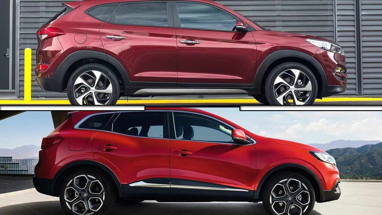 Рено туксон фото 2016 Hyundai Tucson vs 2016 Renault Kadjar - YouTube