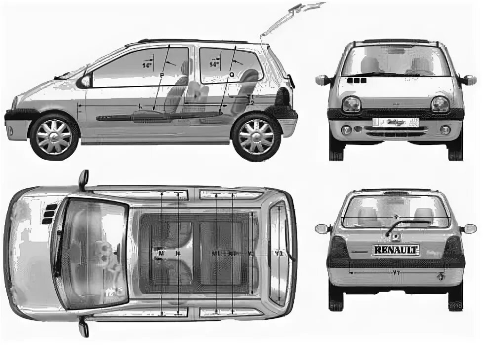 Рено твинго 1 схема электрическая Pin by Lee Weston on cutaways Suv, Car, Suv car