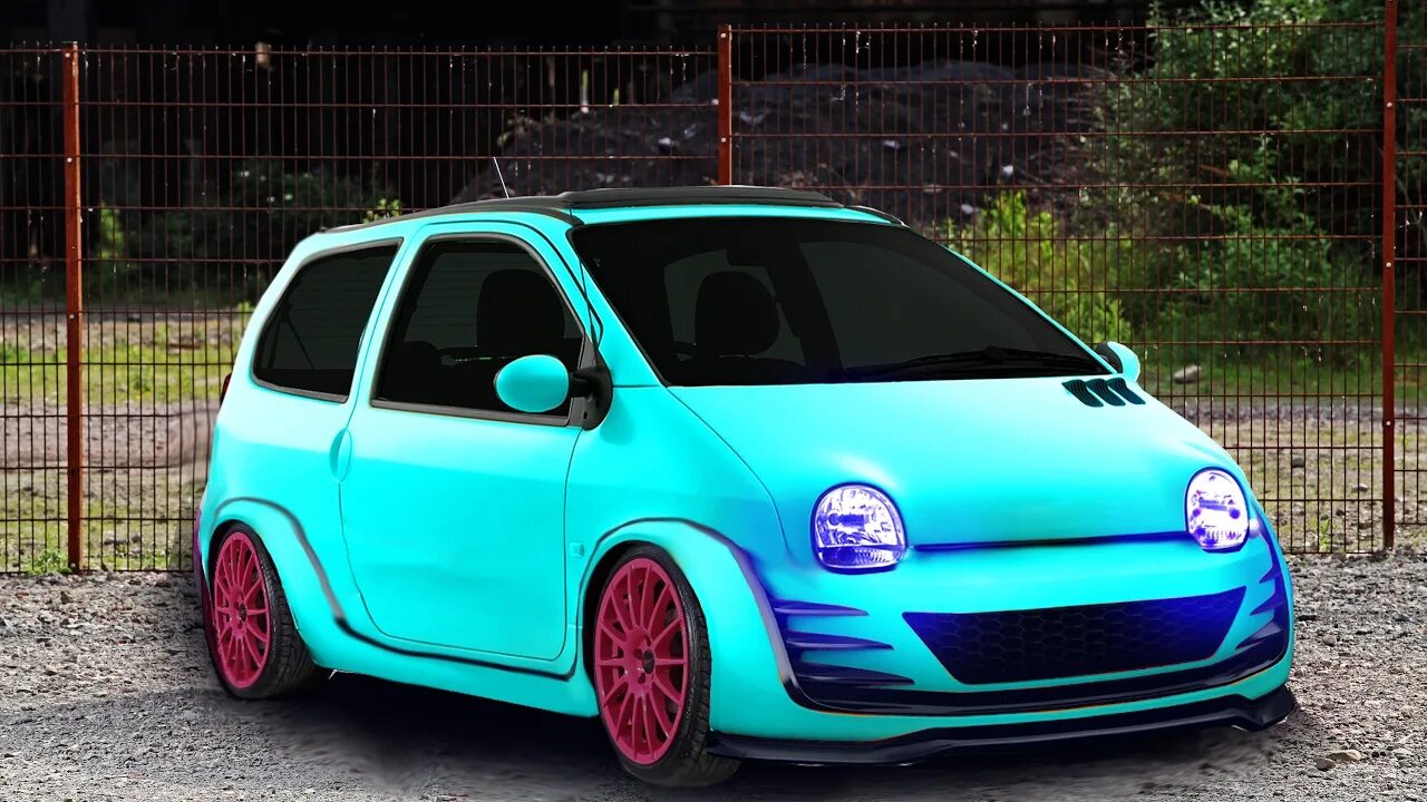 Рено твинго тюнинг фото Virtual Tuning Renault Twingo - YouTube