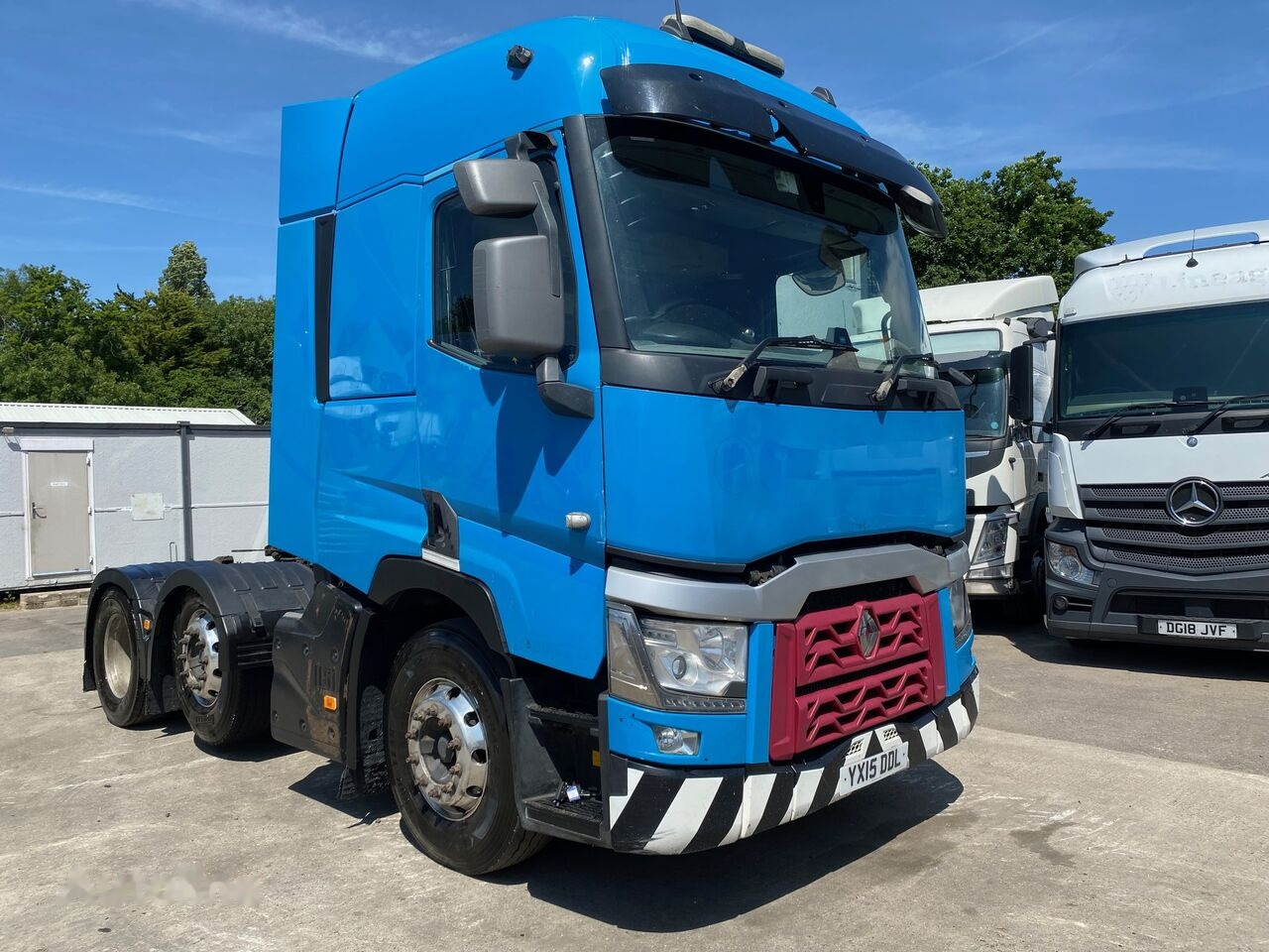 Рено тягач фото Тягач Renault T460 из Великобритании, купить подержанный Тягач, Truck1 ID: 83562