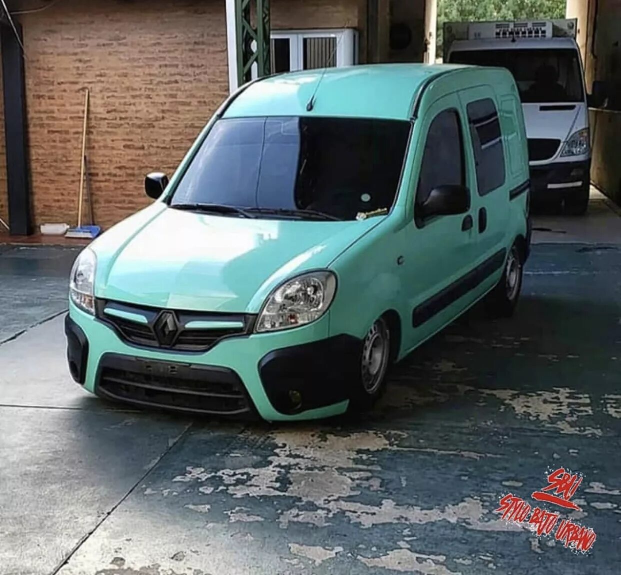 Рено тюнинг бампера Кенго tuning часть 2 - Renault Kangoo (1G), 1,6 л, 2007 года просто так DRIVE2