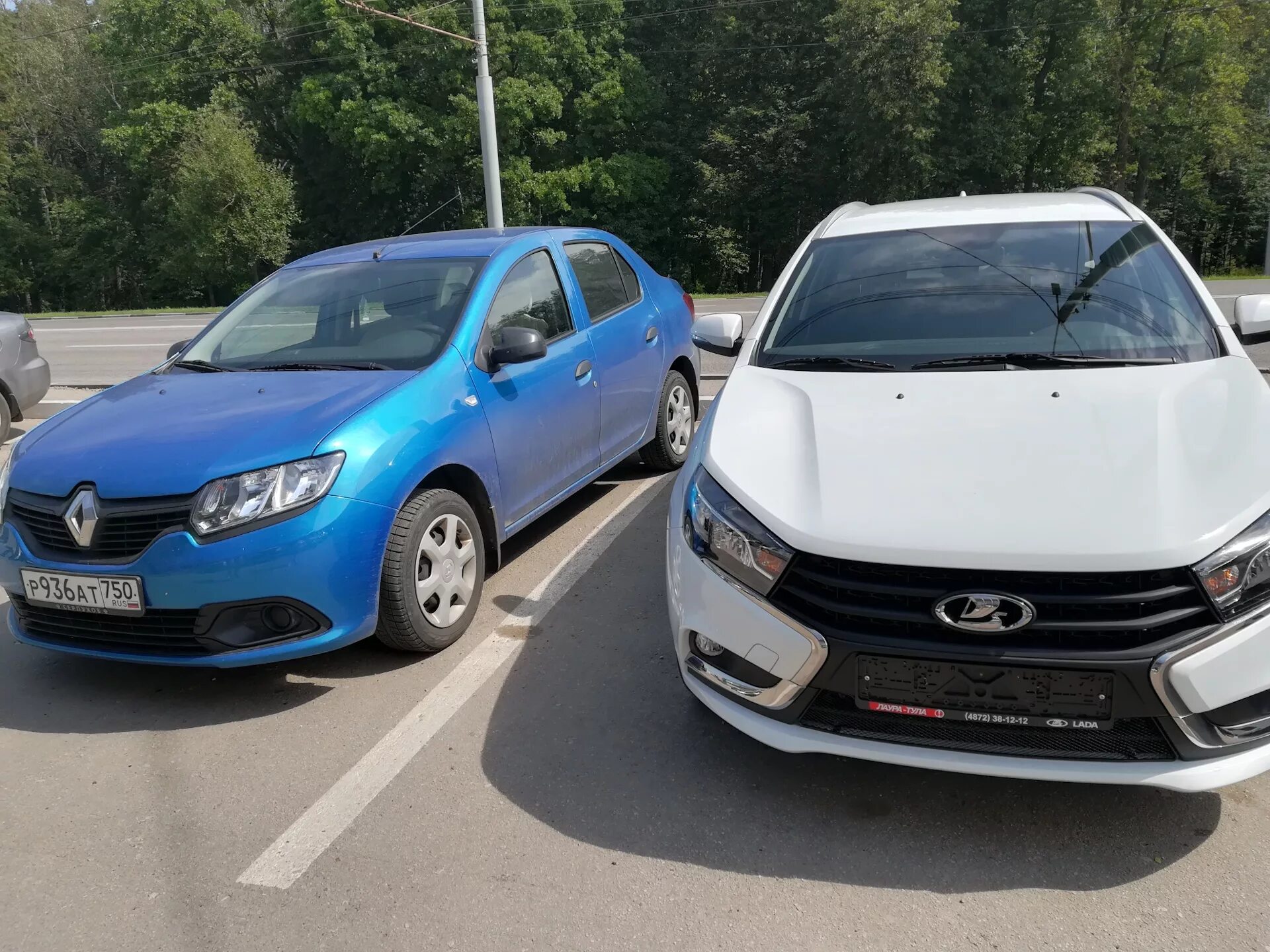 Рено веста фото Прощай друг-Логан! Привет Веста! - Renault Logan (2G), 1,6 л, 2014 года продажа 