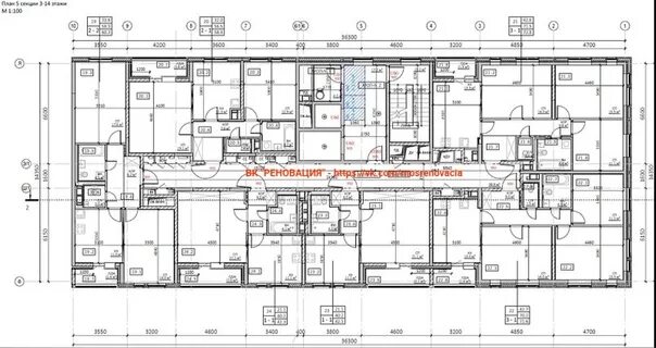 Реновация планировки квартир москва в вао Реновация - Кузьминки (ЮВАО) Есенинский бульвар, з/у 1 Предварительные планировк