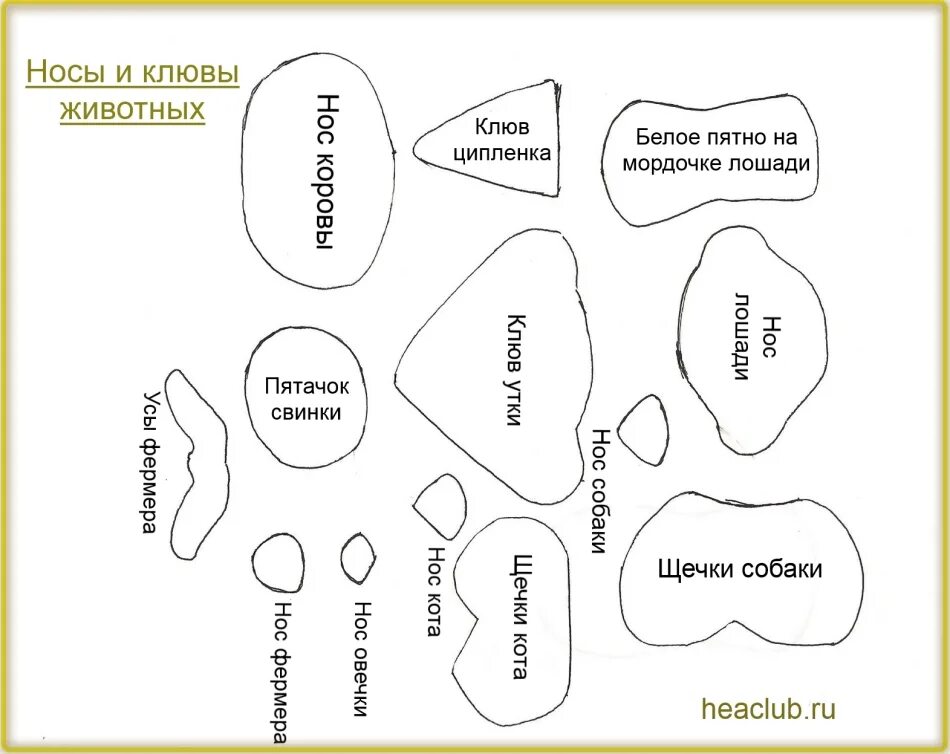 Репка сшить своими руками выкройки Пальчиковый театр из фетра, бумаги: выкройки, шаблоны