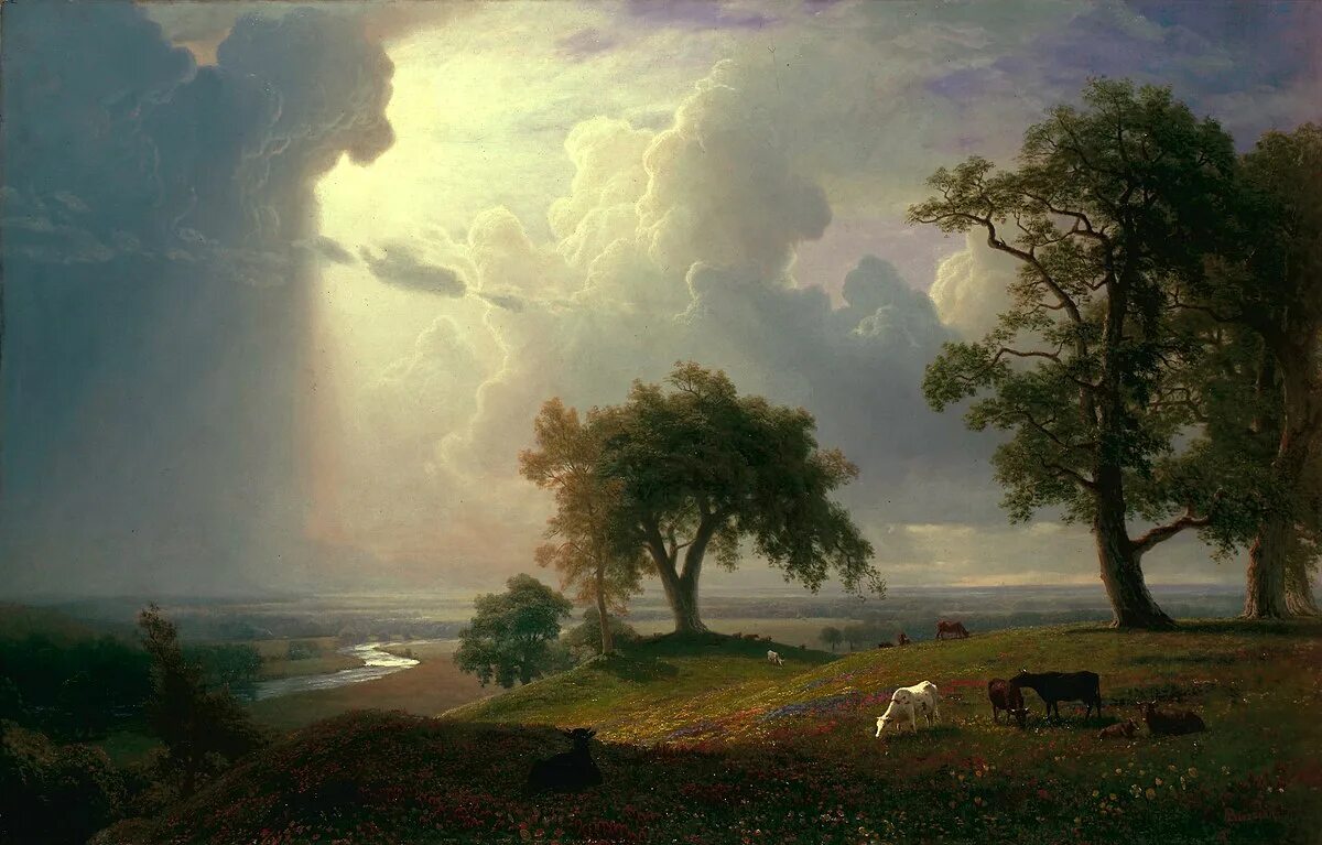 Репродукции картин известных художников фото высокого File:Albert Bierstadt - California Spring - Google Art Project.jpg - Wikipedia