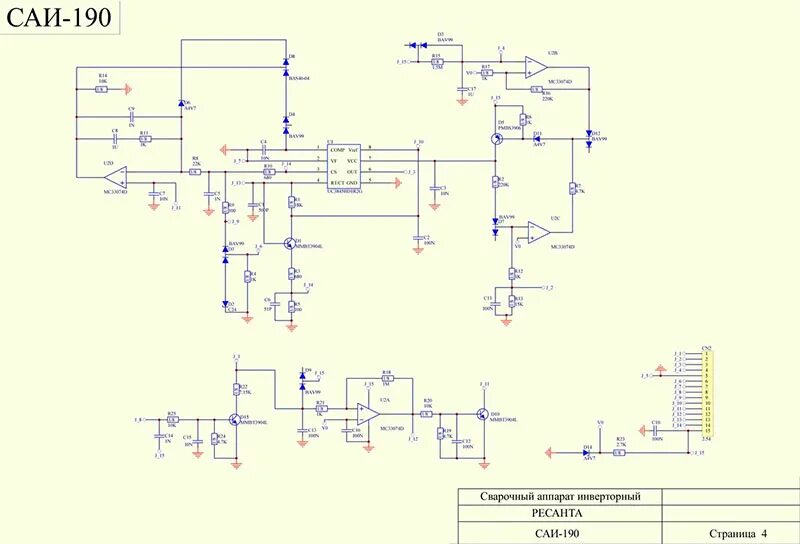 Инверторный сварочный аппарат Ресанта САИ 190 - Купить в Красноярске по низкой ц