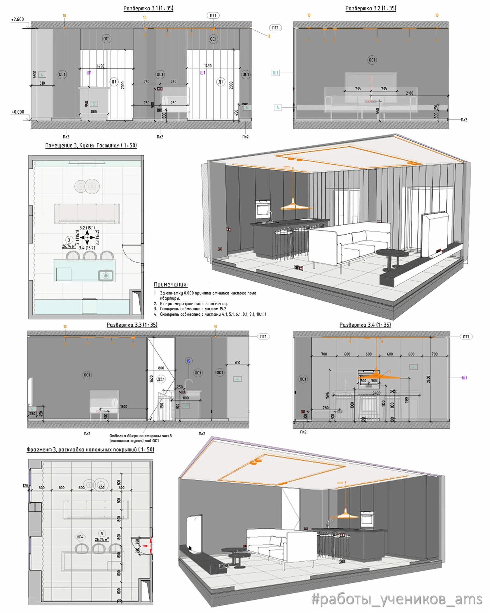 Ревит для дизайнеров интерьера Про курс "Revit для дизайнера интерьеров"