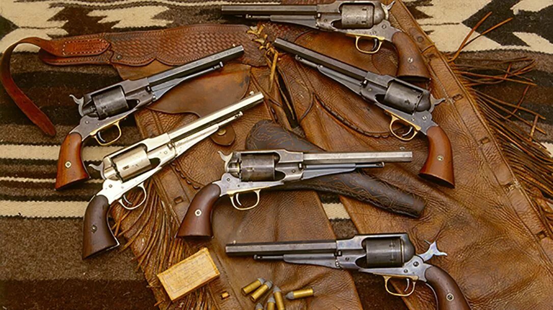 Револьверы дикого запада фото The Evolution of Remington Revolvers