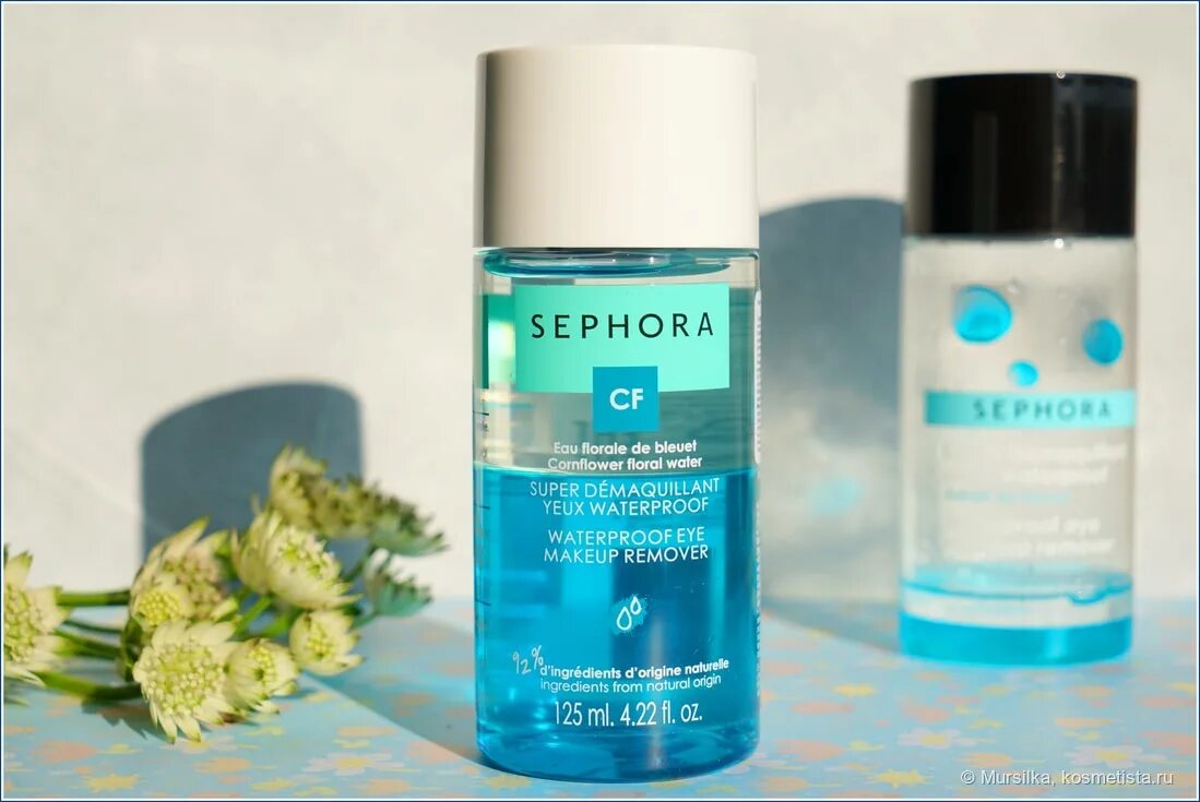 Рейтинг для снятия макияжа с глаз Sephora Waterproof Eye Makeup Remover - обновлённая версия многолетнего фаворита