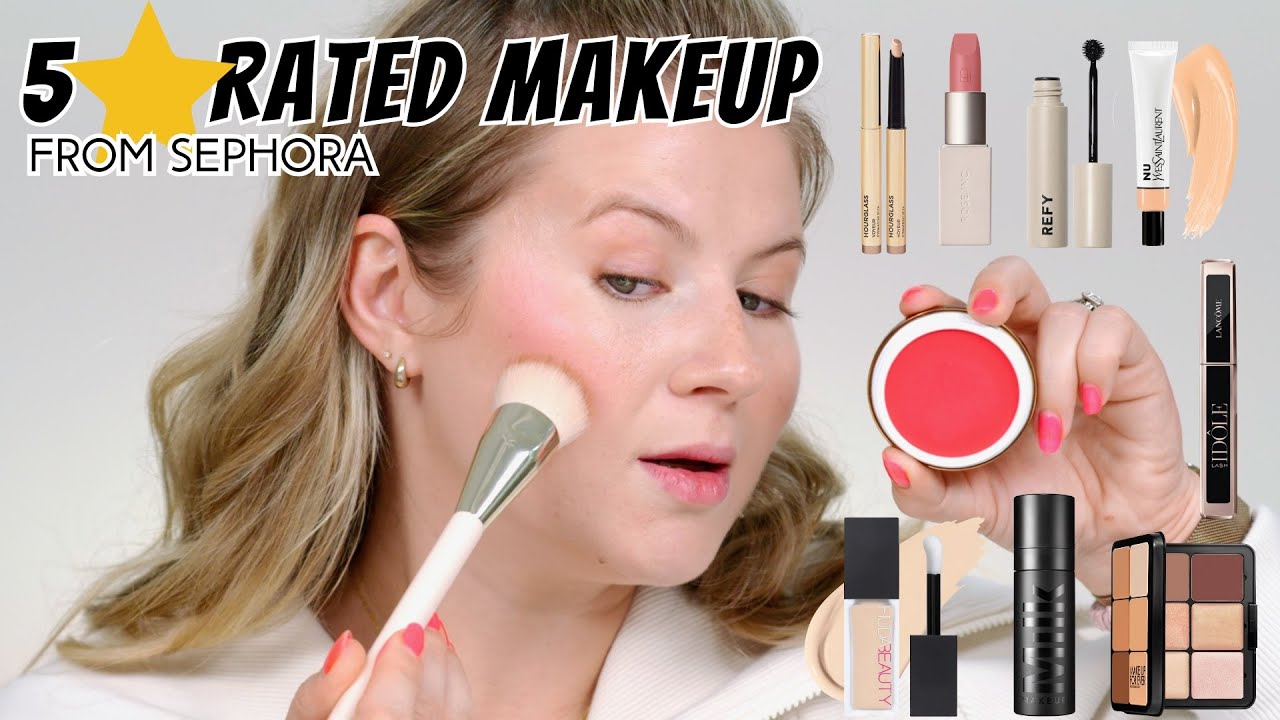 Рейтинг лучших средств макияжа 5 Star Rated Makeup From Sephora - YouTube