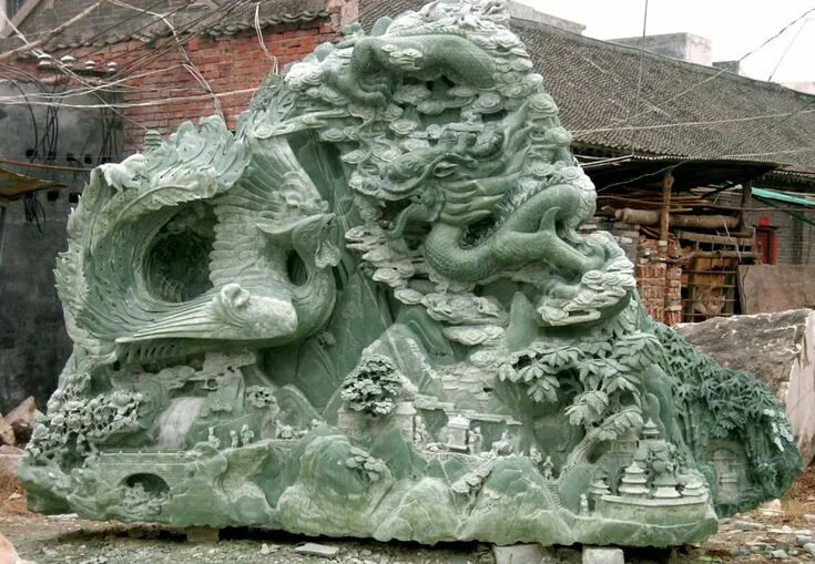 Резьба по камню фото jade sculpture carving Резьба по камню, Искусство, Нефрит