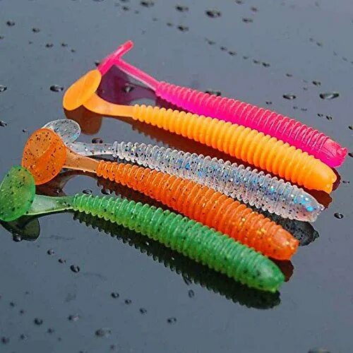 Резиновые приманки какой Купить искусственная приманка Chunyang Chunyang 10pcs Weicher Fisch-Köder-Siliko