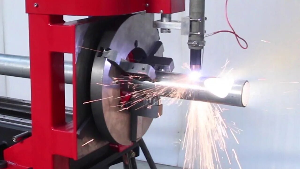 Резка труб фото CNC Tube S, CNC Plasma Rohrschneidanlage - YouTube