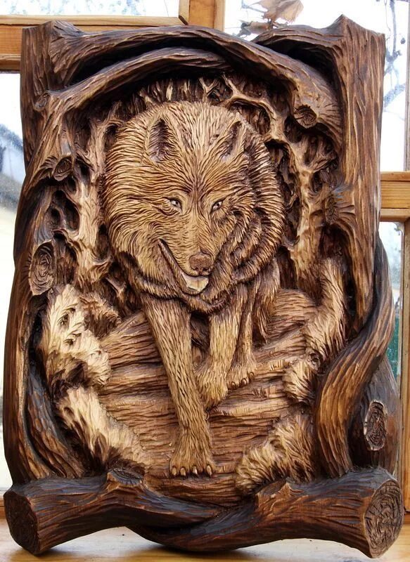 Резные работы из дерева фото Pin by linda kern on furniture and carvings Wood carving, Dremel wood carving, W